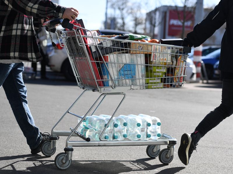 German inflation remains flat at 2.8% in January