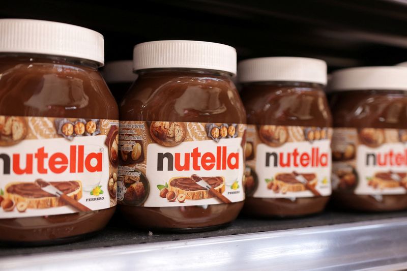 Nutella maker Ferrero reports 8.9% increase in revenues