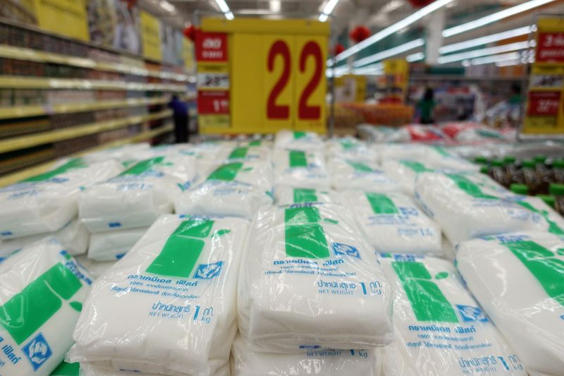&copy; Reuters. Açúcar em mercado de Bangkokn22/01/2019nREUTERS/Athit Perawongmetha
