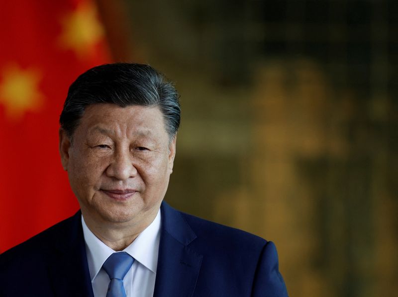 &copy; Reuters. Presidente da China, Xi Jinping, durante visita ao Brasiln20/11/2024nREUTERS/Adriano Machado