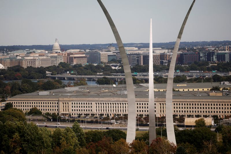 Personnel from Elon Musk's DOGE arrive at the Pentagon