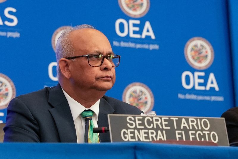 Suriname's Albert Ramdin elected OAS' first Caribbean secretary general