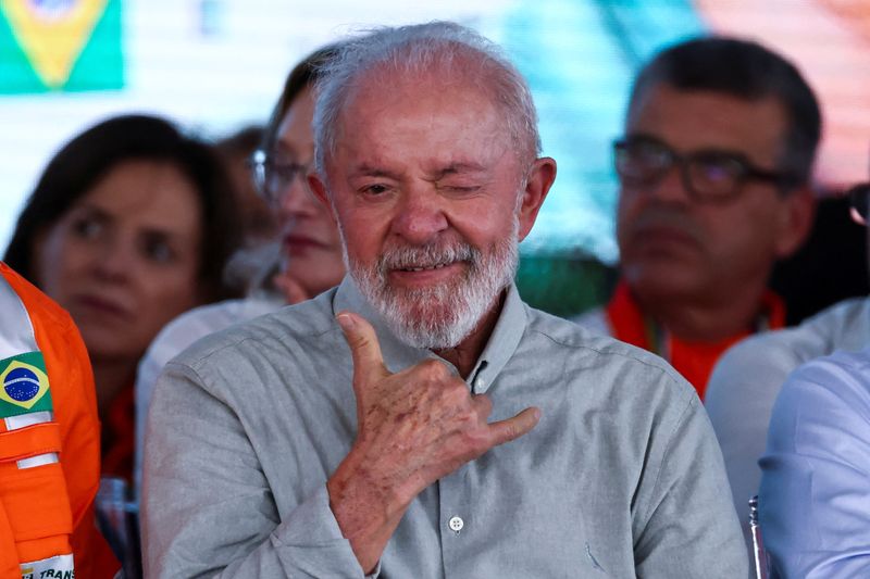 &copy; Reuters. Presidente Luiz Inácio Lula da Silva n24/02/2025nREUTERS/Diego Vara