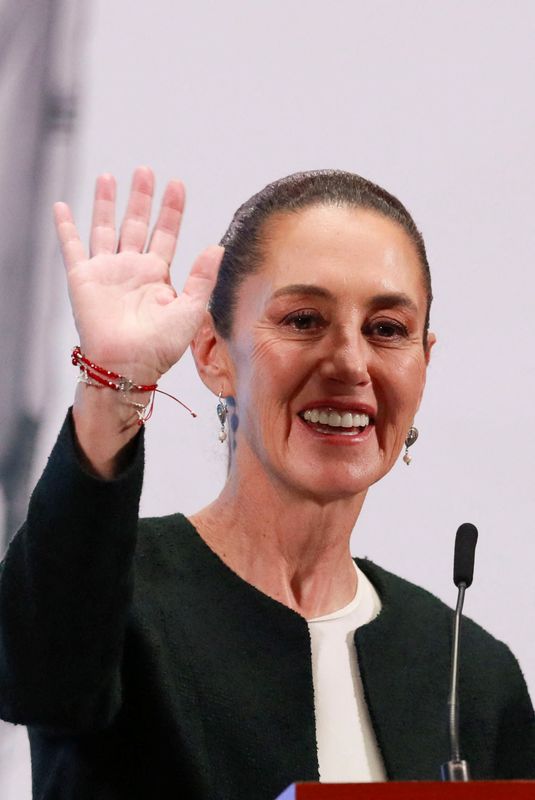 &copy; Reuters. Presidente do México, Claudia Sheinbaumn06/03/2025nREUTERS/Henry Romero