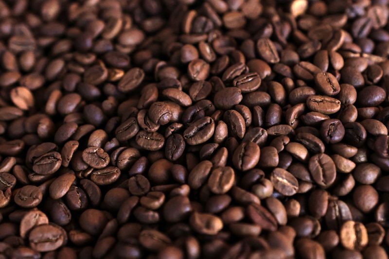 &copy; Reuters. Grãos de café