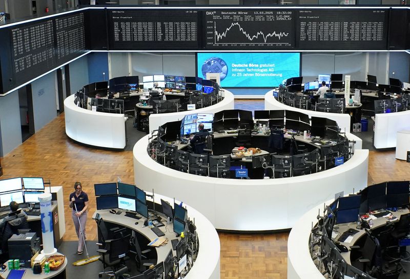 German stocks lead European shares rally after report of massive debt deal