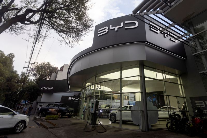 China's BYD unveils faster-charging EV platform, aims to build over 4,000 charging piles