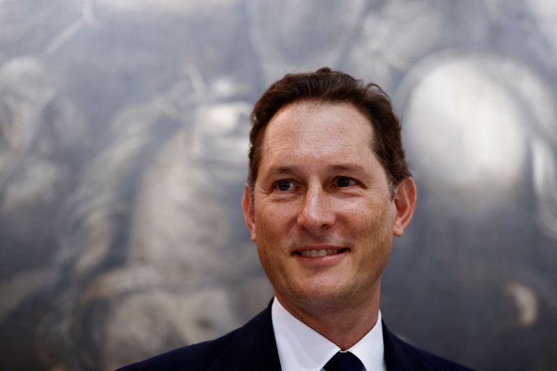 Europe's carmakers should steer clear of defence industry, Stellantis' Elkann says