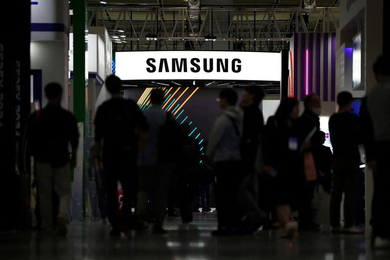 &copy; Reuters. Logo da Samsungn23/10/2024nREUTERS/Kim Hong-Ji