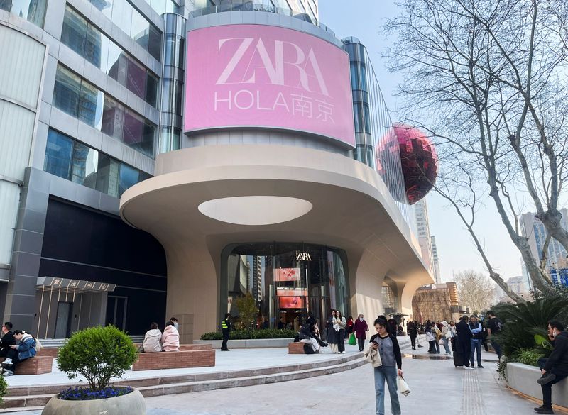 Zara opens flagship store in China's Nanjing with cafe and content creation studio