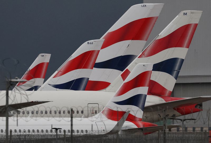 Factbox-Airlines flying into Heathrow Airport on Friday