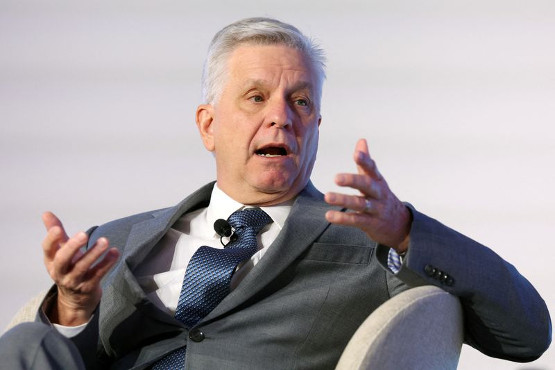 &copy; Reuters. Diretor do Fed Christopher Waller durante conferência em Nova York, nos EUAn12/11/2024
