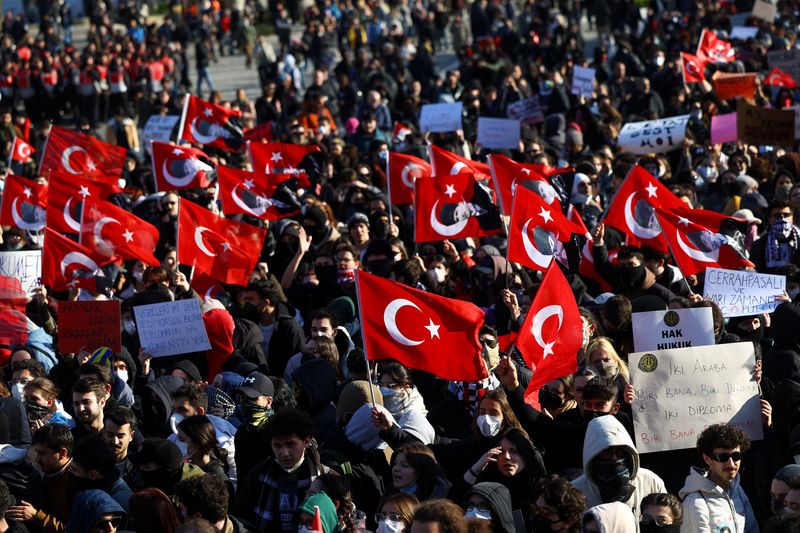 Turkey's market rout worsens amid protests, worst stock slump since 2008