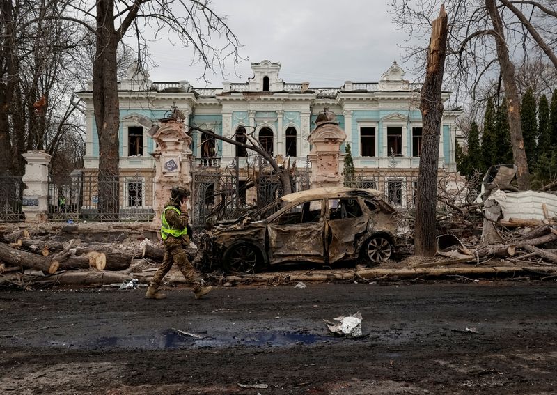 Russian missile strike kills 34 in Ukraine's Sumy, Kyiv says