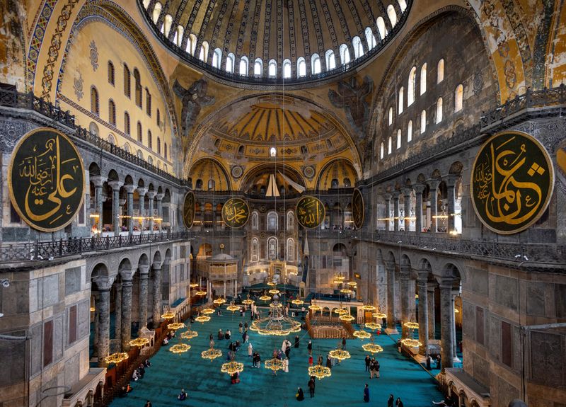 Turkey to begin restoration work on dome of Hagia Sophia