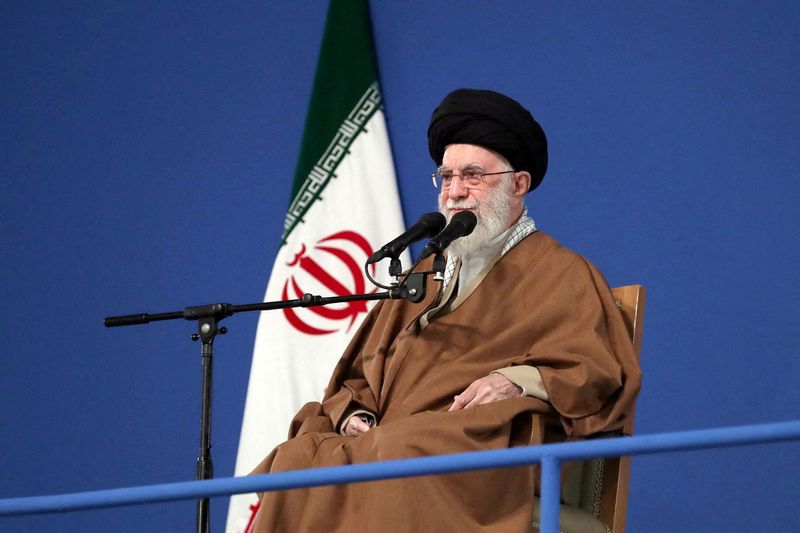 &copy; Reuters. Ali Khamenei em Teerãn 21/3/2025  Divulgação via REUTERS