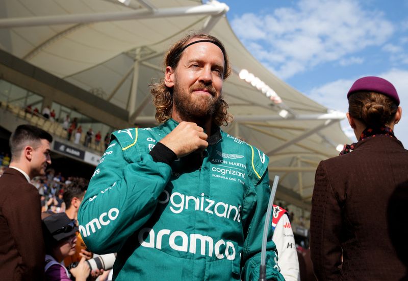 &copy; Reuters. Sebastian Vettel antes do Grande Prêmio de Abu Dhabi em 2022 n20/11/2022 REUTERS/Aleksandra Szmigiel