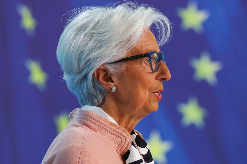 Lagarde comments at ECB press conference