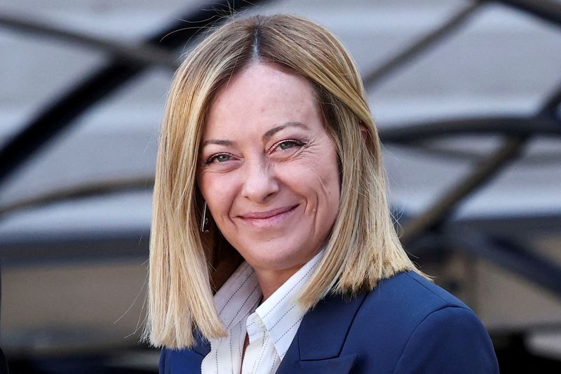 &copy; Reuters. La premier Giorgia Meloni a Parigin27/03/2025 REUTERS/Sarah Meyssonnier