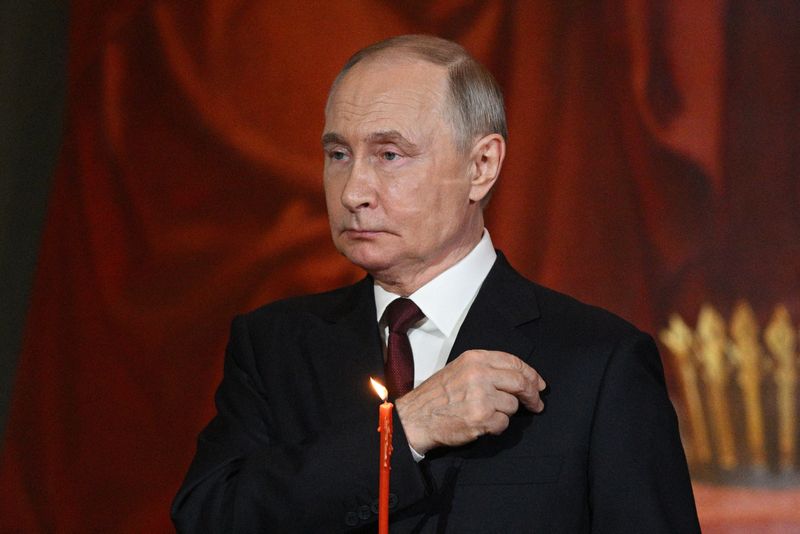 Putin says Easter ceasefire is over, Russia 'positive' on peace proposals