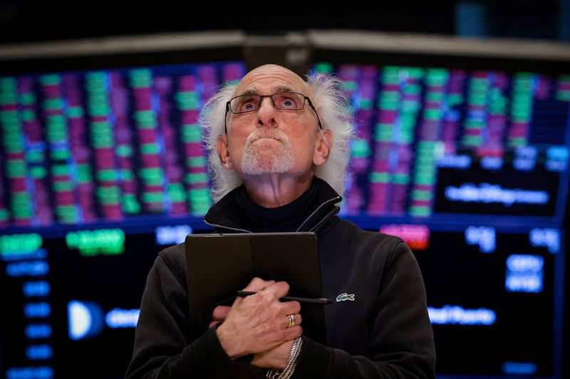 &copy; Reuters. Operador na Bolsa de Valores de Nova Yorkn07/04/2025nREUTERS/Brendan McDermid