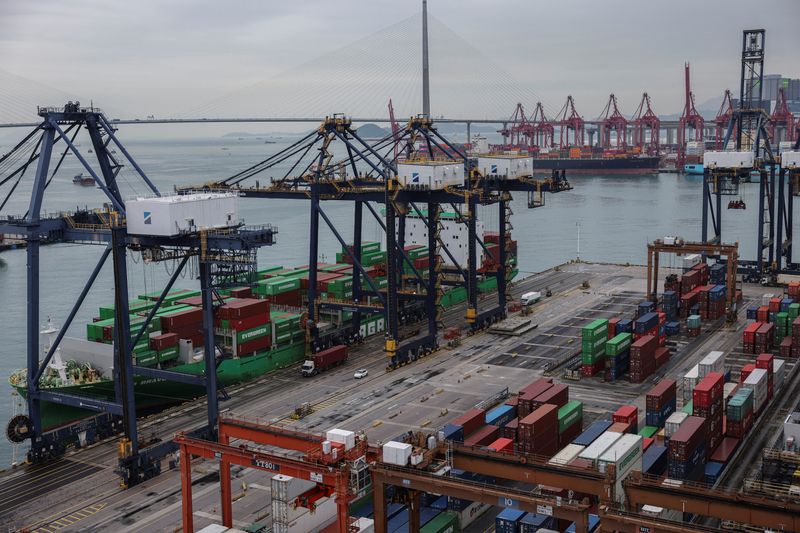 &copy; Reuters. Terminal em Kwai Chung, Hong Kongn06/03/2025. REUTERS/Tyrone Siu/File Photo