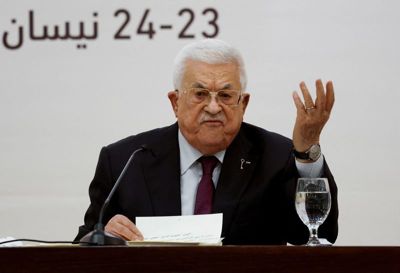 Palestinians establish vice presidency post, no candidate named yet