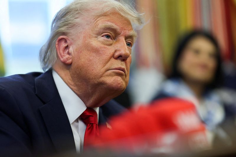 &copy; Reuters. Presidente dos EUA, Donald Trump n23/04/2025nREUTERS/Leah Millis
