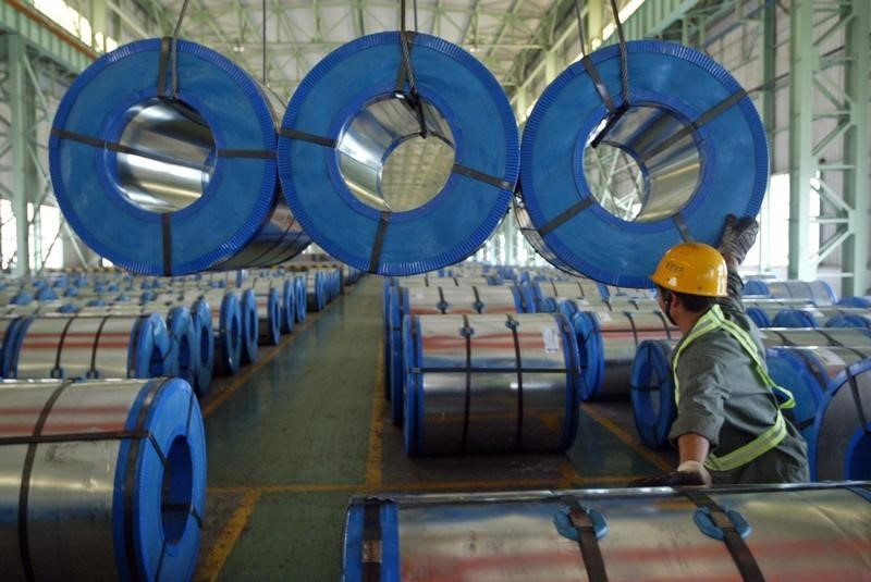 &copy; Reuters. Usina siderúrgica em Wuhan, China.nREUTERS/Alfred Cheng Jin