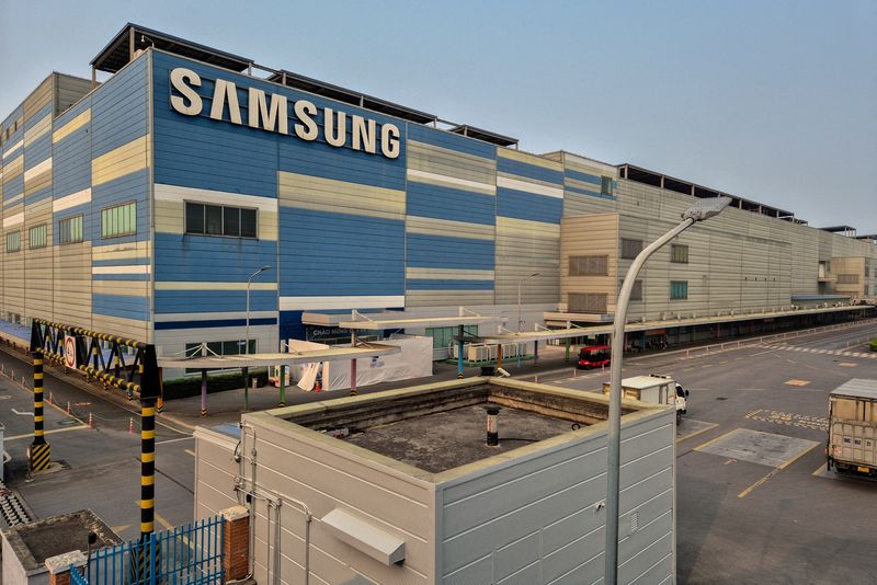 &copy; Reuters. Fábrica da Samsung na província de Bac Ninh, no Vietnãn03/04/2025 REUTERS/Stringer