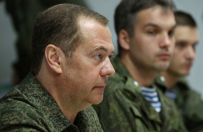 Russia's Medvedev says Ukraine minerals deal means Trump has forced Kyiv to pay for US aid