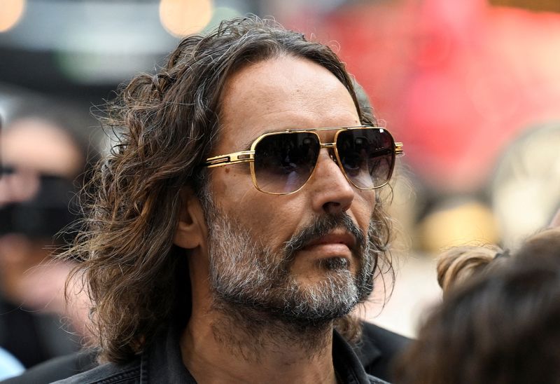 Comedian Russell Brand appears in court on rape and sex assault charges