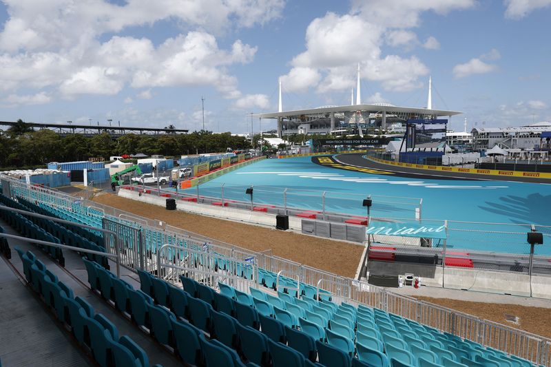 &copy; Reuters. Vista do GP de Miami n 1/5/2025  REUTERS/Marco Bello