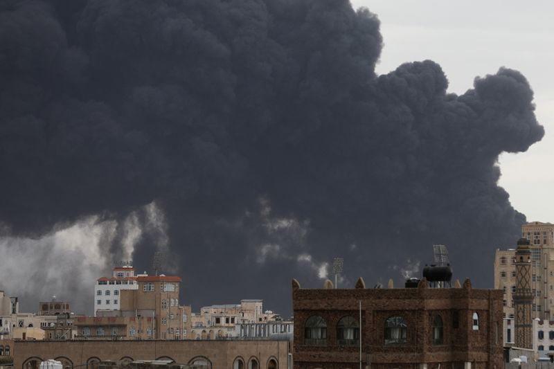 Israel attacks Yemen's capital Sanaa, says Houthi-run TV