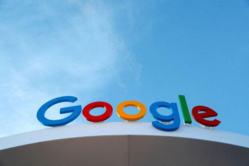 &copy; Reuters. Logo do Google em Las Vegas, nos EUAn10/01/2024nREUTERS/Steve Marcus