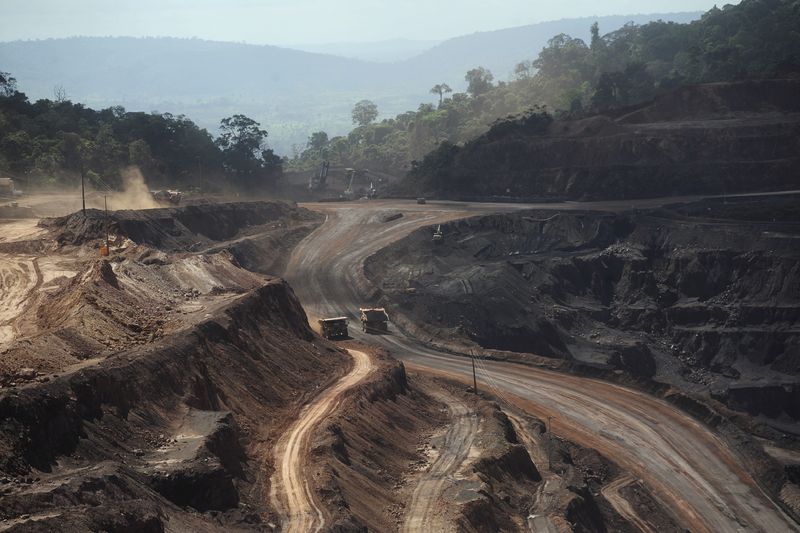 &copy; Reuters. Mina de minério de ferro em Carajás, Pará