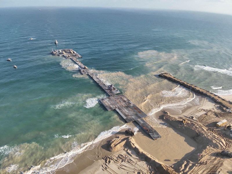 Biden's Gaza pier injured far more troops than previously known