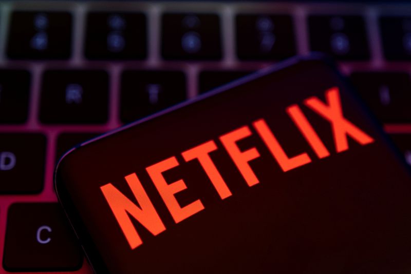 &copy; Reuters. Ilustração mostra logo da Netflixn19/04/2022nDado Ruvic/Reuters/Arquivo