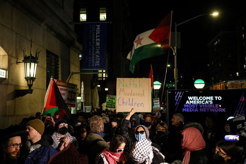 US charges NY man with hate crimes over Columbia protests