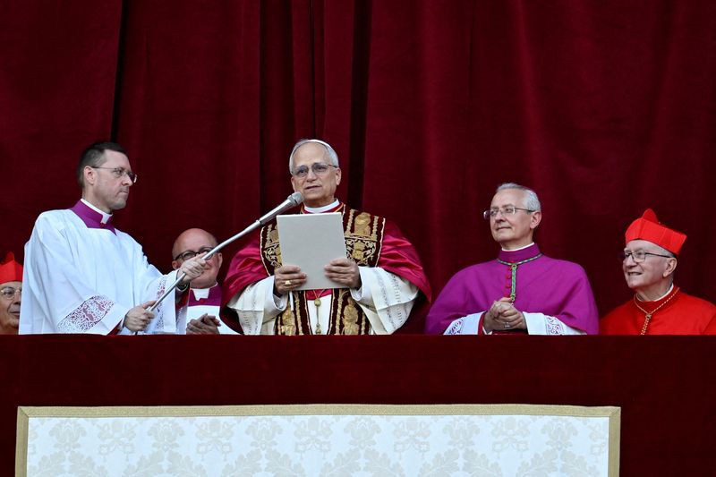 Full text of Pope Leo XIV's first speech: 'Peace be with you'