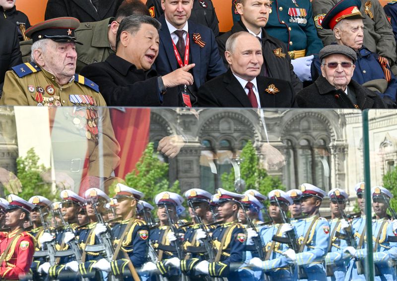 Russia parades drones it uses against Ukraine on Moscow's Red Square