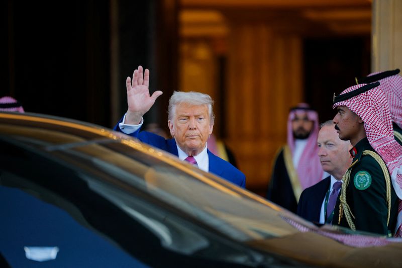 Trump to say hello to Syrian President Sharaa on Wednesday, White House official says