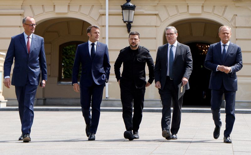 France's Macron says Russia could face new sanctions if no ceasefire