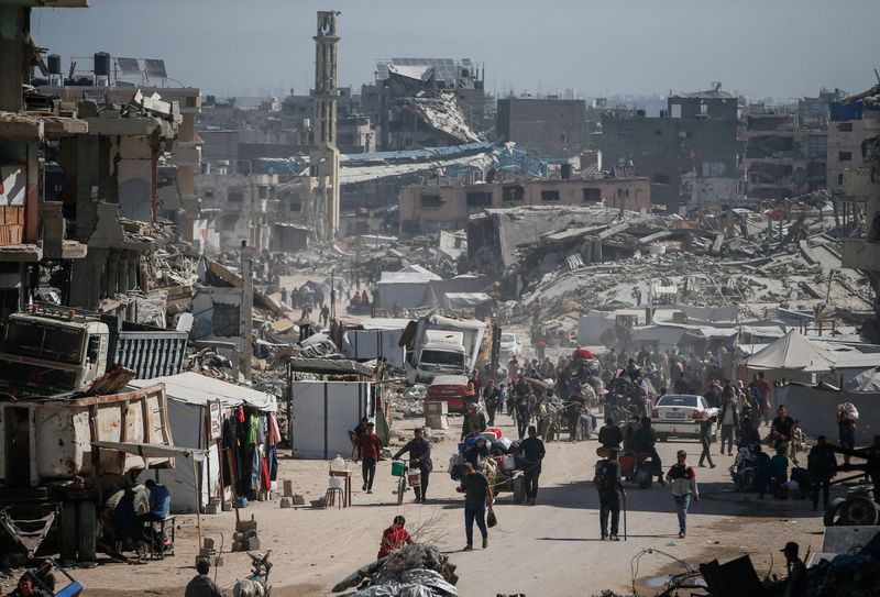 Deadly Israeli strikes pound Gaza, Trump says 'people are starving'