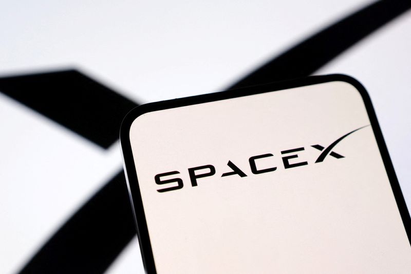 &copy; Reuters. SpaceX logo is seen in this illustration taken, March 10, 2025. REUTERS/Dado Ruvic/Illustration