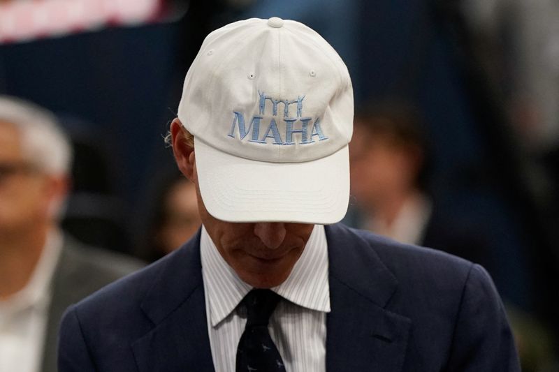 &copy; Reuters. FILE PHOTO: An attendee wears a Make America Healthy Again (MAHA) hat during a press conference announcing of the U.S. Food and Drug Administration's (FDA) intent to phase out the use of petroleum-based synthetic dyes in the nation's food supply, at the D