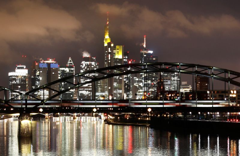 &copy; Reuters. Vista de Frankfurt, Alemanhan22/01/2021, REUTERS/Kai Pfaffenbach/File Photo