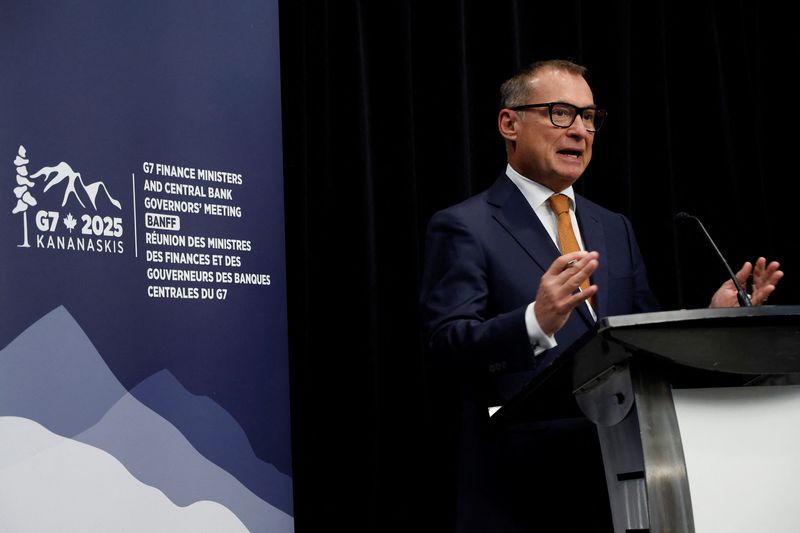 &copy; Reuters. Membro do BCE Joachim Nagel, em Banff, no Canadán22/05/2025nJeff McIntosh/Pool via REUTERS