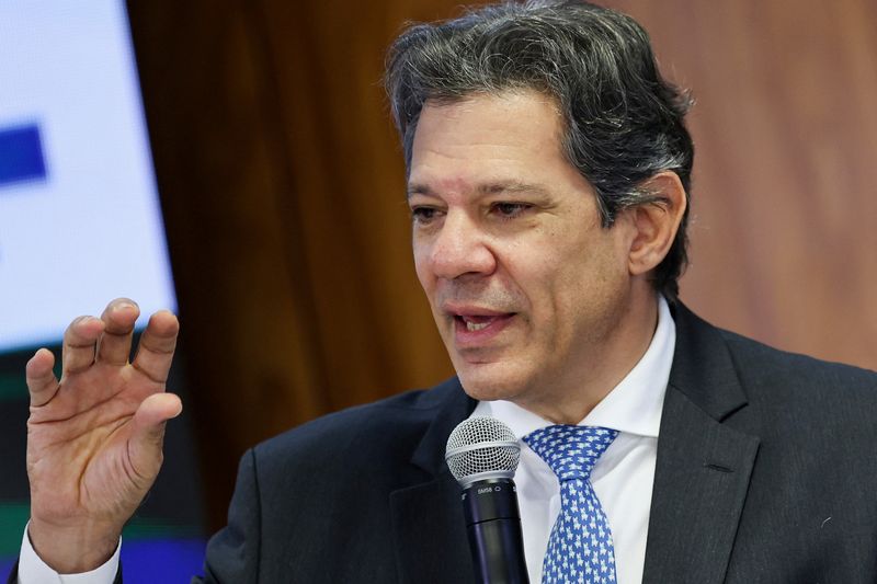 &copy; Reuters. Ministro Fernando Haddadn18/03/2025nREUTERS/Adriano Machado
