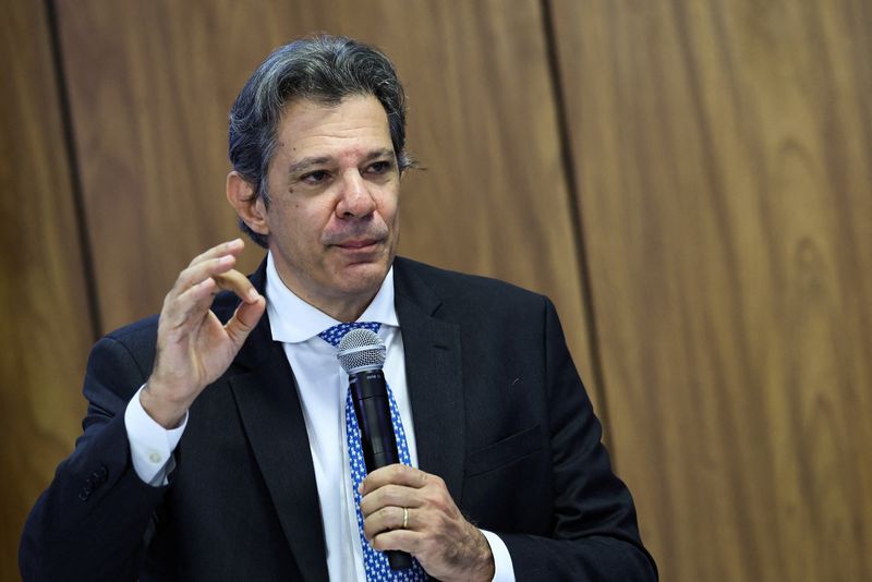 &copy; Reuters. Ministro da Fazenda, Fernando Haddadn18/03/2025n REUTERS/Adriano Machado